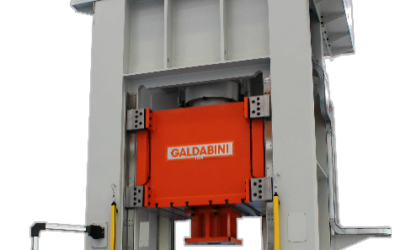 Pressa idraulica a doppio montante Leaflet EV630