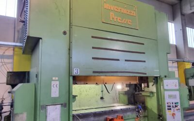Pressa meccanica a doppio montante INVERNIZZI PRESSE mod. T200 tipo DMT2