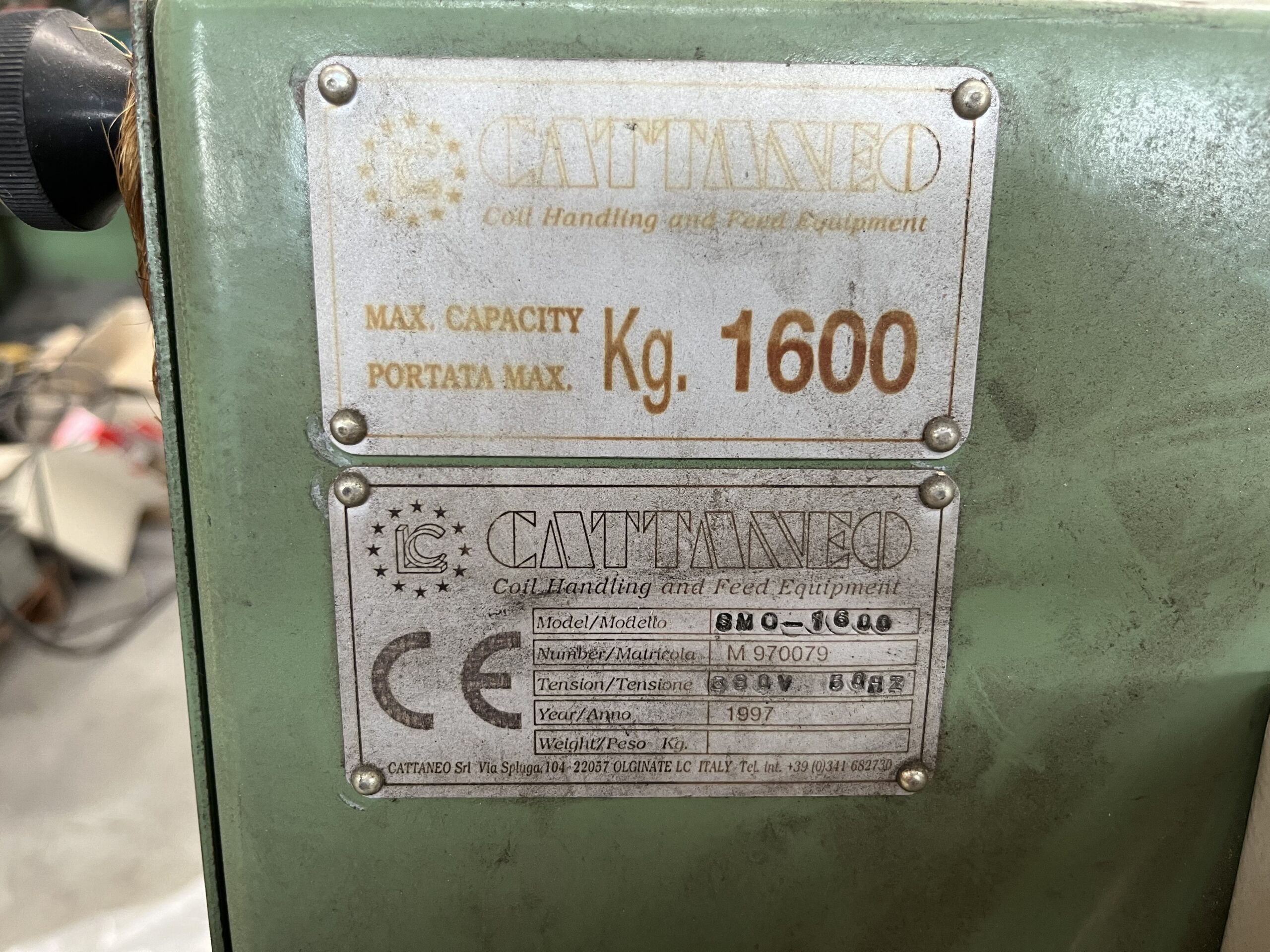 Aspo CATTANEO Mod. SMO 1600 1