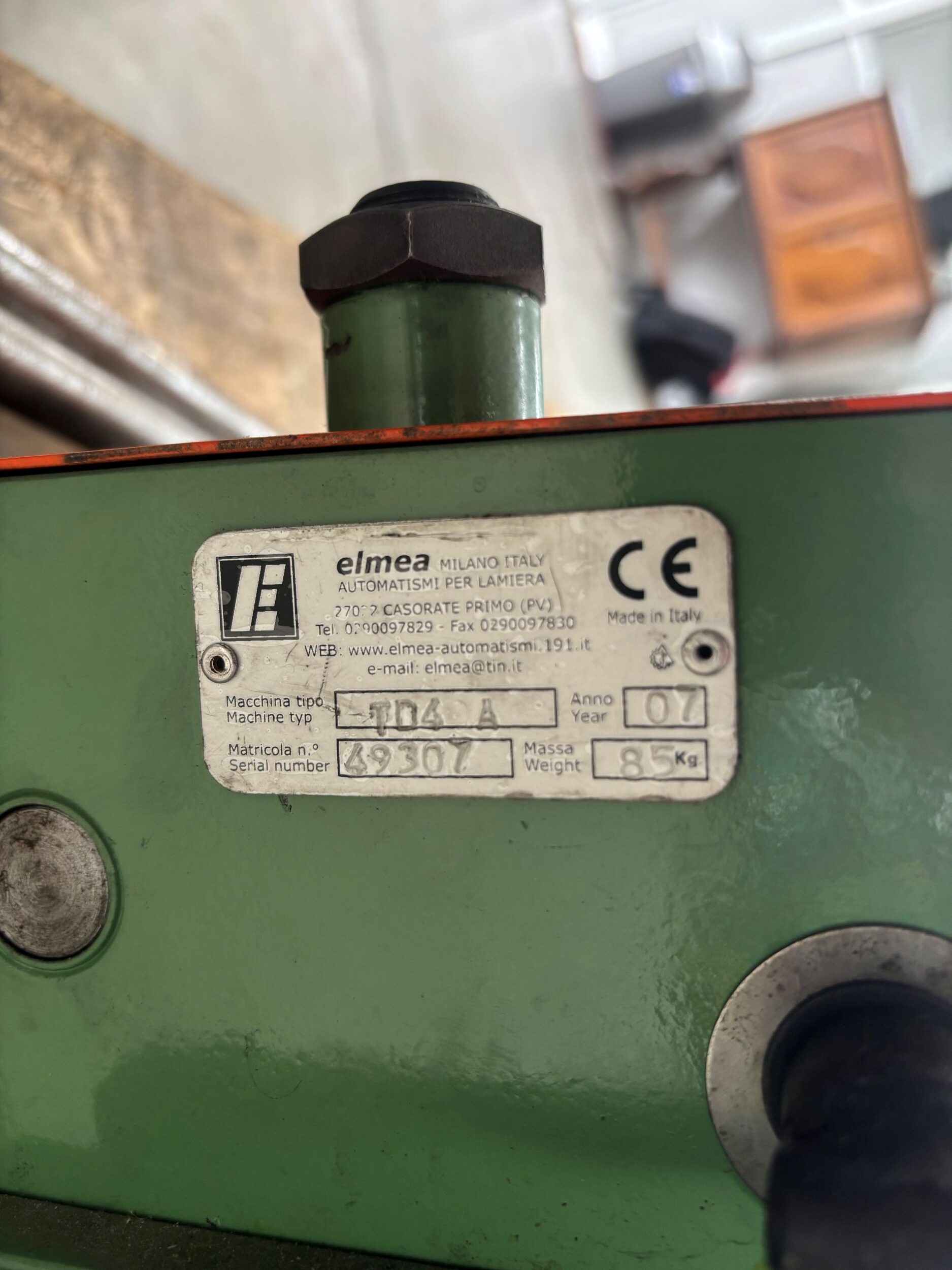 Alimentatori A Rulli Meccanici ELMEA TD4A TD4B 1