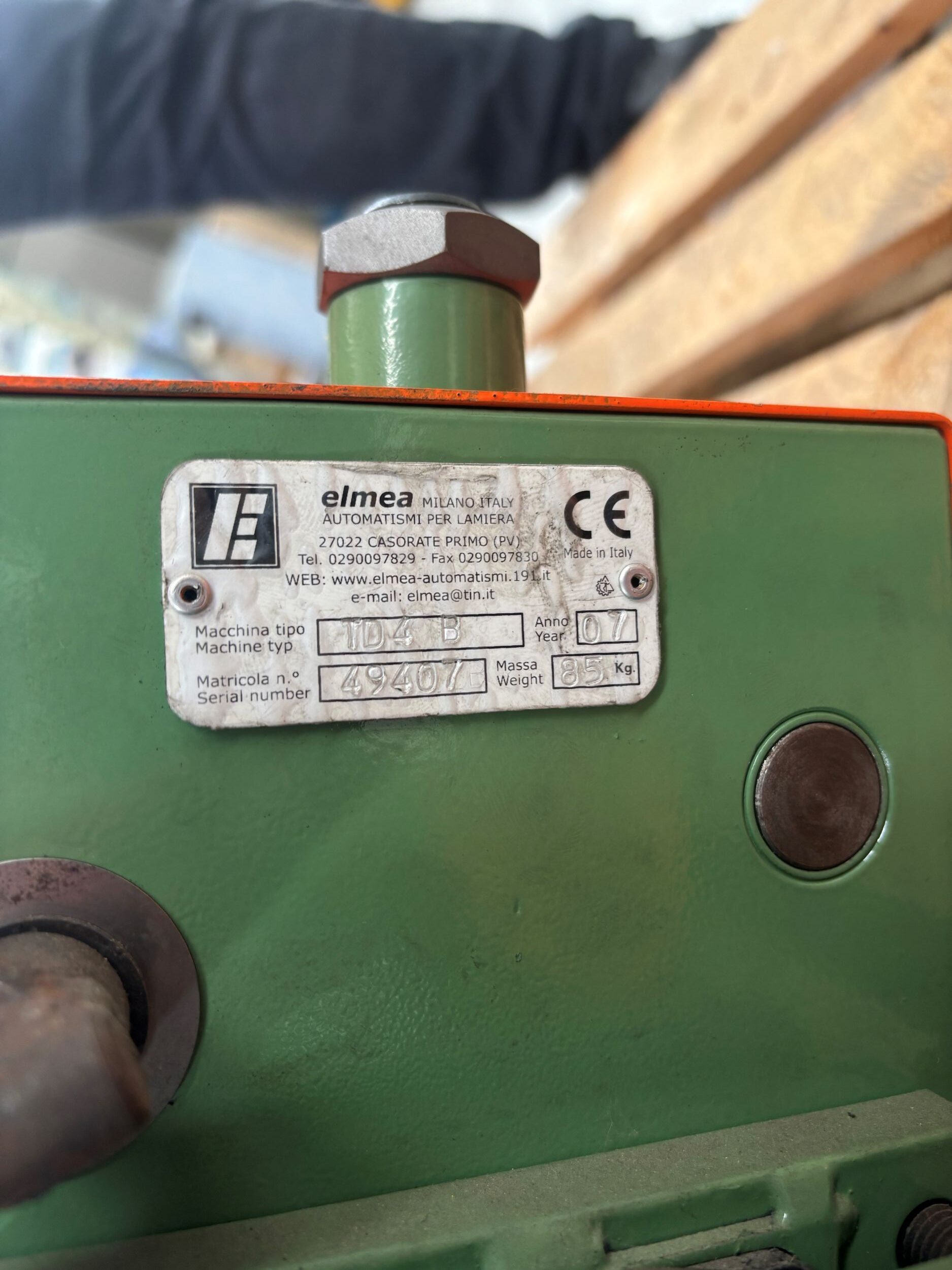 Alimentatori A Rulli Meccanici ELMEA TD4A TD4B 2